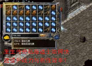 重生传奇私服道士如何快速提升战力与刷怪效率? 重生传奇私服道士如何快速提升战力与刷怪效率?