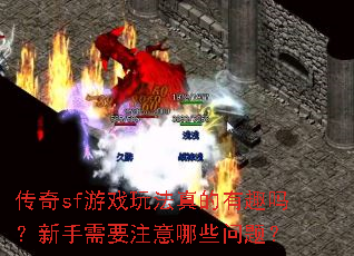 传奇sf游戏玩法真的有趣吗?新手需要注意哪些问题? 传奇sf游戏玩法真的有趣吗?新手需要注意哪些问题?