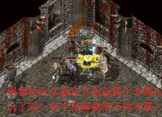 ������ɫ����ɫ��ʼ������ר��boss����ÿ���ֶ�Я����ͬר����