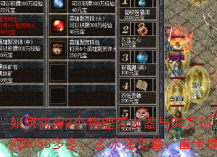 ��λ��3�������������88����ʯ��ʱ�����BOSS��ࡢ���������ޡ��׿����乥�ԣ�