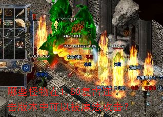 哪些怪物在1.80复古连击版本中可以被魔法攻击? 哪些怪物在1.80复古连击版本中可以被魔法攻击?