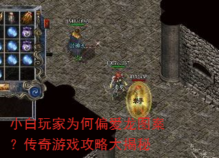小白玩家为何偏爱龙图案?传奇游戏攻略大揭秘 小白玩家为何偏爱龙图案?传奇游戏攻略大揭秘