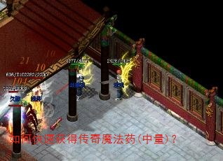 如何快速获得传奇魔法药(中量)? 如何快速获得传奇魔法药(中量)?