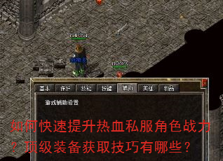 如何快速提升热血私服角色战力?顶级装备获取技巧有哪些? 如何快速提升热血私服角色战力?顶级装备获取技巧有哪些?
