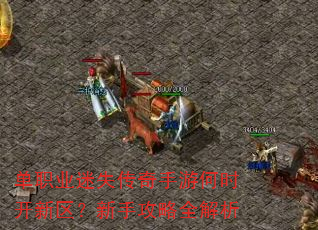 单职业迷失传奇手游何时开新区?新手攻略全解析 单职业迷失传奇手游何时开新区?新手攻略全解析