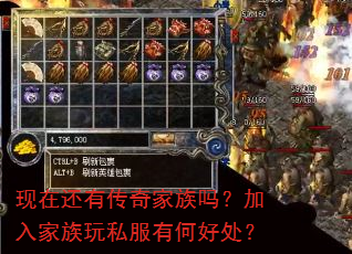 现在还有传奇家族吗?加入家族玩私服有何好处? 现在还有传奇家族吗?加入家族玩私服有何好处?