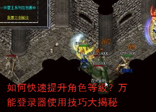 如何快速提升角色等级?万能登录器使用技巧大揭秘 如何快速提升角色等级?万能登录器使用技巧大揭秘