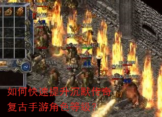 如何快速提升沉默传奇复古手游角色等级? 如何快速提升沉默传奇复古手游角色等级?